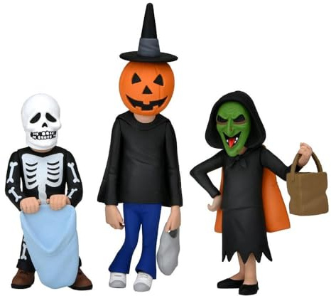 NECA Merchandising Licence Halloween 3 Toony Terrors Trick eller Treaters 6 actionfigur 3 st, NEC0NC04485
