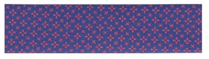 MYMERCERIE Spule 25 m Schrägband, 20 mm, Blau / Weiß