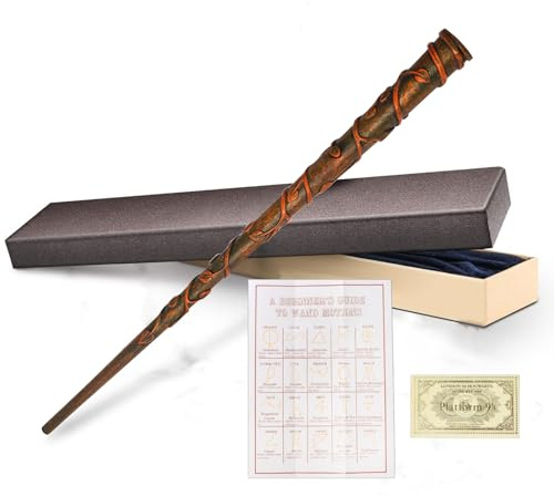 MeYuxg Bacchetta magica di Harry Potter Hermione, in plastica, giocattolo per cosplay, articolo per fan di bambini dai 7 anni in su, regalo decorativo