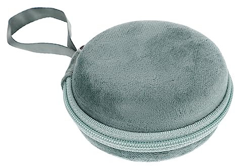 HAPINARY Ätherische Öle Aufbewahrungstasche Fächer Für Flaschen Tragbare Samt Hülle Grün Stoßfestes Etui Für Aromatherapie Öle Und Nagellack Kompakt Und Reisefreundlich Für Zuhause Und Unte