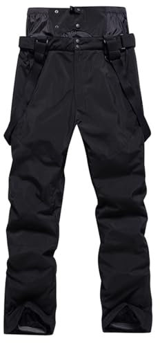 Pantaloni da sci da donna impermeabili – Salopette e pantaloni da sci antivento caldi traspiranti pantaloni da sci antivento snowboard escursionismo pantaloni impermeabili antivento da sci salopette