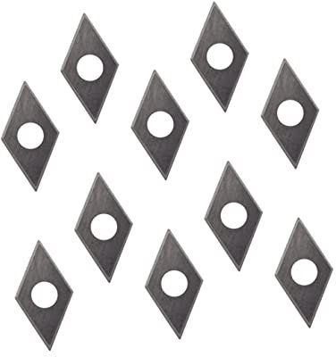 HOMSFOU 10pezzi Pulitore Fessure Piastrelle Con Testa Acciaio Tungsteno Utensile Per Rimozione Fughe e Pulizia Giunti Design Cono Per Facile Utilizzo Angoli e Fessure Profonde