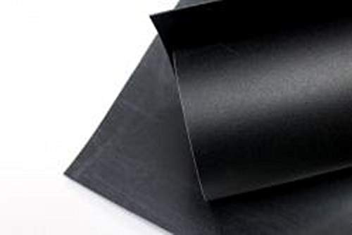 Worbla termoplastisk ark svart konst olika dimensioner (37,5 x 25 cm)