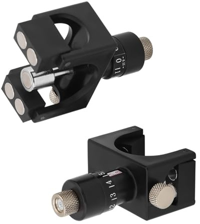 Hobel Magnetische Hobelmesser, 2Pcs Setting Jig Setter Messersetzer Holzbearbeitung Werkzeug mit 22 mm Höheneinstellung/75 mm-125 mm Messerdurchmesser