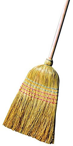 NESPOLI FRANCE GP Balai Paille de Riz 5 Fils avec Manche