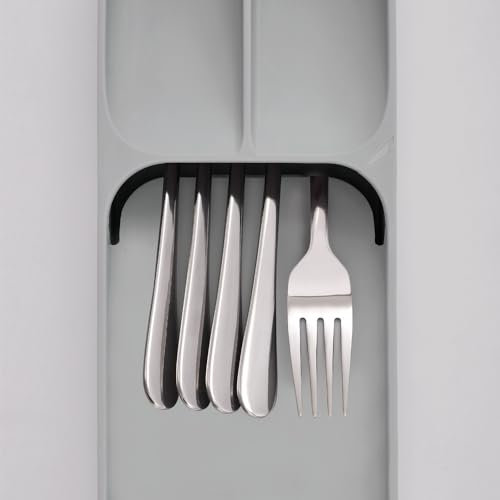 Joseph Joseph - DrawerStore™ Besteckkasten, kompakt, groß, Grau (85152) – 85152