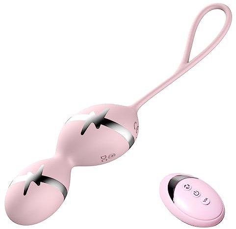 YcsLust Silikon G-Punkt Bullet Vibrator Mit 10 Elektroschock- und Vibrationsmodi,Silent Bullet Vibrator,Tragbarer Höschen-Vibrator,G-Punkt-Vibrator mit Fernbedienung Sexspielzeug für Frauen