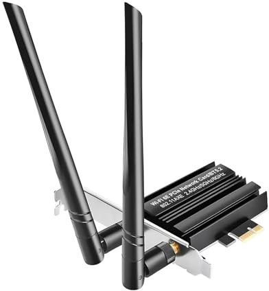 Scheda di rete WiFi 6E PCIE MT7922 5400Mbps Trasmissione ad alta velocità BT5.2 IEEE 802.11ax Adattatore Wireless Tri-band