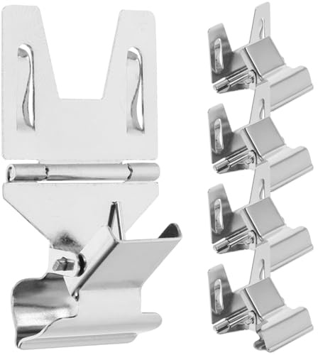 SHINEOFI Porte-Étiquette De Prix Métallique 5 Pièces Clips Publicitaires Pour Supermarché Magasin Support Compact 1.89 X 1.10 Pouces Résistant Et Fiable
