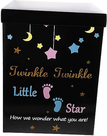 TOVINANNA Scatola per Box per Palloncini Decorazioni Uniche per Festa Compleanno e Shower Design Creativo e Facile Usare e Resistente