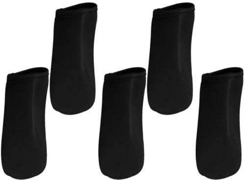 Housoutil 5 Stück Keimglas Abdeckungen aus Langlebigem Waschbarem Material Lichtschützende Hüllen für Einmachgläser zum Keimen und Pflanzen