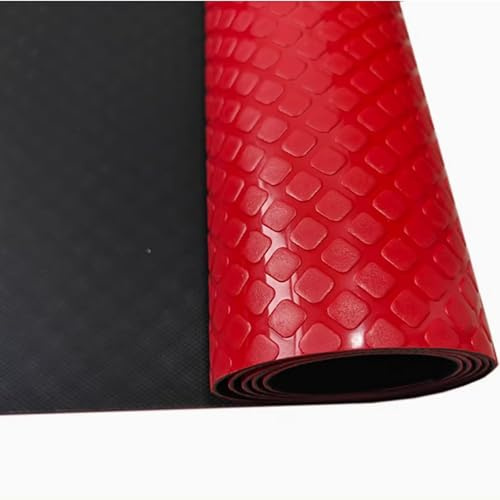 Alfombrilla de goma para garaje, rollo de suelo antideslizante para gimnasio en casa y garaje, 2,8 mm de grosor