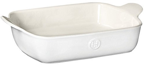 Emile Henry 239628 HR - Recipiente rectangular pequeño (cerámica), color azul