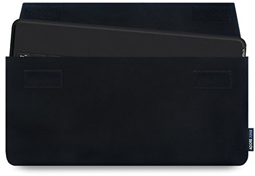 Adore June Keeb Schützhülle kompatibel mit Logitech Keys-to-Go Keyboard, Praktische Stoff-Tasche zum Mitführen der Tastatur, Schwarz