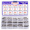 GUUZI 15 Valores 180pcs 5 × 20mm 250V Kit Surtido de Fusibles de Vidrio de Soplado Rápido 0,1A / 0,2A / 0,25A / 0,5A / 1A / 1.5A / 2A / 3A / 4A / 5A / 8A / 10A / 12A / 15A / 20A