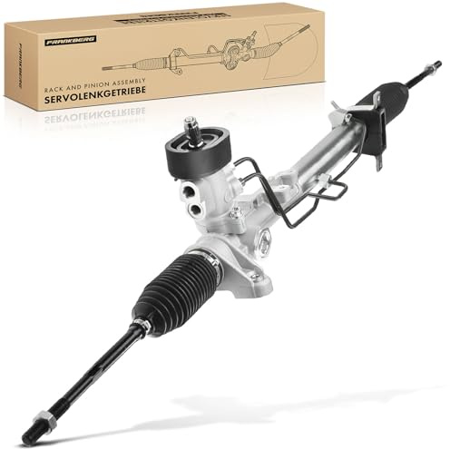 Frankberg Lenkgetriebe Servolenkgetriebe Hydraulisch für Linkslenker mit Spurstangen Kompatibel mit A3 8L1 1.6L 1.8L 1.9L 1996-2003 Replace# 1J1422062D
