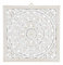Decorazione da parete in legno, 40 cm, vintage, stile rustico, quadro in legno da appendere, colore bianco shabby