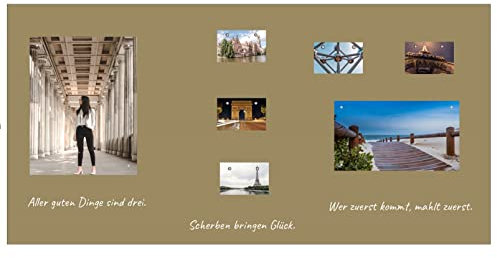 TESTSIEGER l BUNTE Magnetfolie magnetische PVC-freie Magnet Schreibtafel Folie | Testnote 1,4 | beschreibbar zuschneidbar | Rückseite selbstklebend | inkl.Kreidestift (gold, 120x100cm)