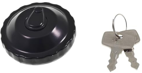 Tankdeckel abschließbar kompatibel mit Hercules Prima M 2 3 4 5 S, Optima | Tankdeckel abschließbar für 30 mm Stutzen mit Bajonettverschluss; mit Schlüssel, kompatibel mit Tomos A35, TOMOS A3 50 2T AC