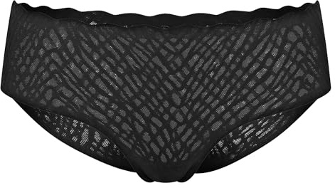 sloggi Donna Zero Feel Bliss Hipster, Nero