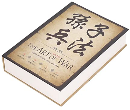 Cassaforte Per Libri di Deviazione, Scatola di Immagazzinaggio Sicura Per Libri di Deviazione Cineserie con Serratura a Combinazione di Sicurezza, Ornamenti in Stile Cinese Cassaforte Nascosta Segreta