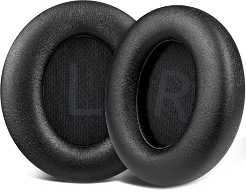 SOULWIT Earpads for Anker Q45 - Black | for Soundcore Space Q45 Headphones