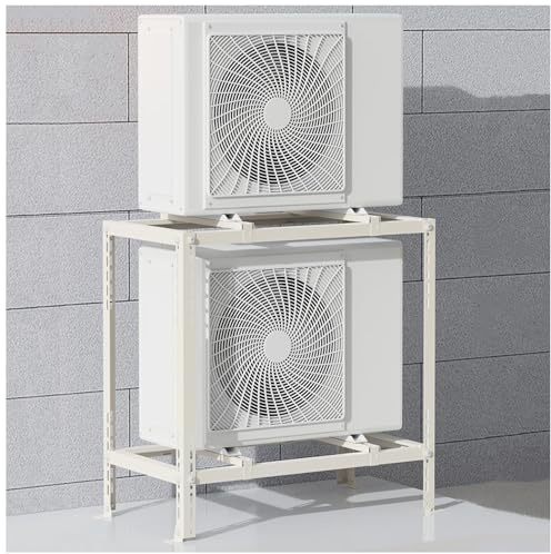 Soporte universal de aire acondicionado mini split resistente, soporte duradero para unidades de condensador HVAC y bombas de calor, ideal para montaje en suelo de compresores de aire