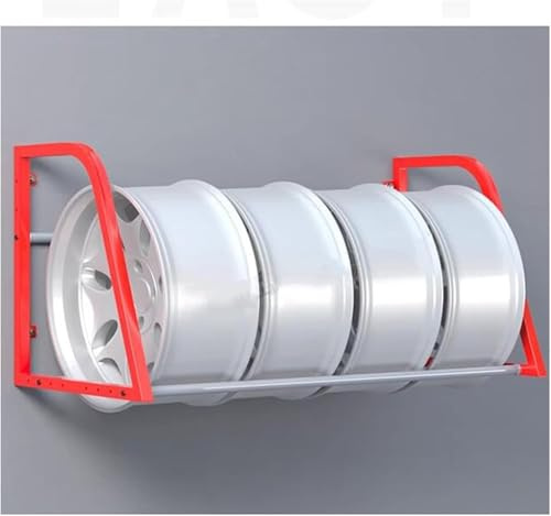 Scaffalature per Pneumatici per Garage, Montaggio a Parete per Camion/Auto/Moto da Cross/Quad/Camper, Supporto per riporre Pneumatici per seminterrato, Officina, Officina, per Pneumatici per