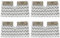 Spares2go Cover Pads for Shark S6001 S6003 Klik n' Flip Steam Cleaner (Pack of 4)