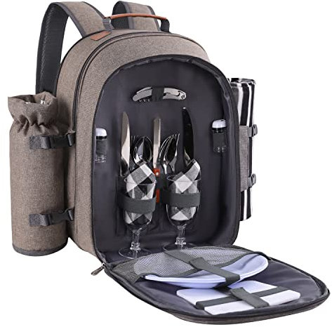 apollo walker Picknick-Rucksack, Beige, 2 Person, Modern