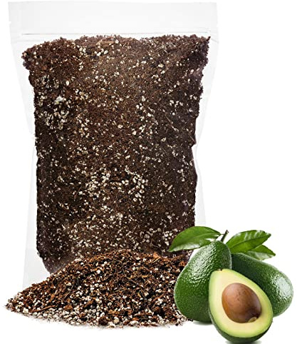 GARDENERA Premium Organic Potting Soil for Avocado - (5 Quart Bag)