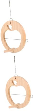 minkissy 2pezzi Spiedino Per Uccelli Con Gancio Per Frutta e Verdura Giocattolo Creativo Per Pappagalli e Uccelli Supporto Per Alimentazione e Gioco Per Piccole Creature Accessorio Per