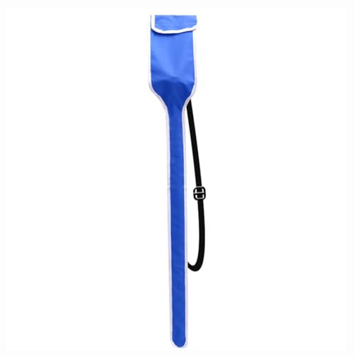 DJJYCTNM Tragbare Fechtschwerttasche, Verdickte Fechtschlingen-Umhängetasche für Foliensäbel und Degen (Color : Blue, Size : Without Tube)