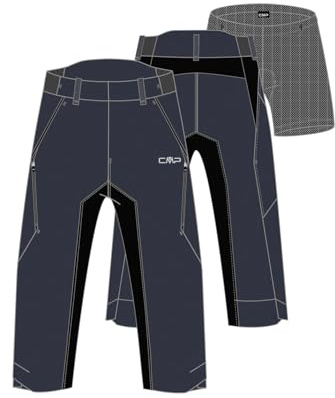 CMP Damen Free Radhose 3/4, Antracite, XXL