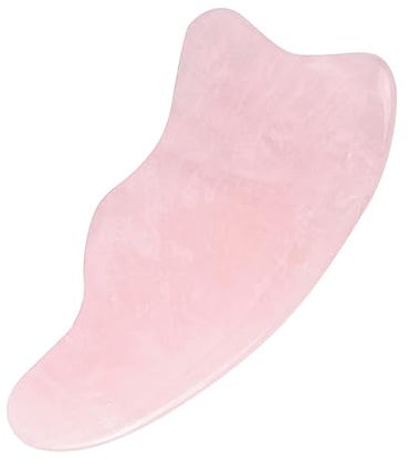 KOMBIUDA Gua Sha-brett Gesichtsschönheitsgerät Schabmassagegerät Kristallmaterial Massagegerät Für Hals Gesicht Augen Körperpflege Wohltuende Hautpflege Für Familie