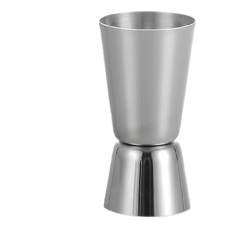 CHFYIJYHM Jigger medidor de cóctel de Acero Inoxidable, Taza medidora de Alcohol for Bebidas de Doble Jigger, for Estilo Bar casero(25X50ML)