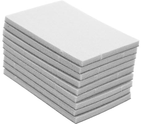 ULTECHNOVO 9pezzi Vetrata Fine Bagnata e Secca Blocco Per Levigatura Manuale Spugne Abrasive Per Legno e Metallo Per Levigatura Di Dettaglio e Utenze Per Dischi Abrasivi Extra Fine