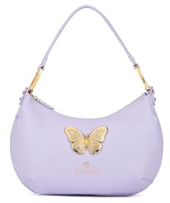 Braccialini Borsa a Spalla Donna Beth Jewels Farfalla Dorata