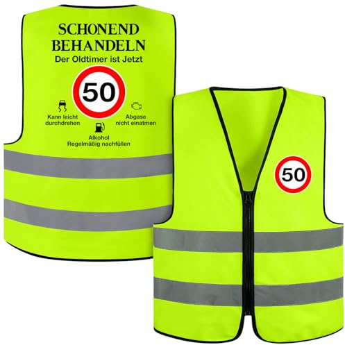 TaleMoon 40/50/60 Geburtstag Männer,Geschenk 40 Geburtstag Weste für Mann Frau,Geburtstag 50 Geschenk Ideen,Lustige Geschenke für Männer Frauen,60 Geburtstag deko für Geburtstagsfeier