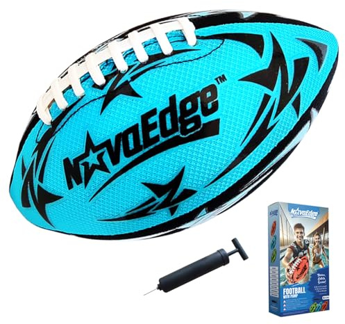 Hydro Water Football – 9.25in Waterproof Pool Football with Real Double Laces, Lightweight Grip Ball for Kids, Teens & Adults – Great for Beach, Lake, Outdoor Games – Fun Birthday or Easter Gift
