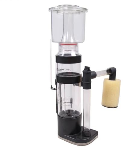GZPKJ Skimmer De Proteínas, Skimmers De Proteínas para Acuarios De Agua Salada, Recipiente Recolector De Alta Dureza, Esponja De Poliéster, Tubo Aislante Doble Capa,para Todas Las Especies De Peces