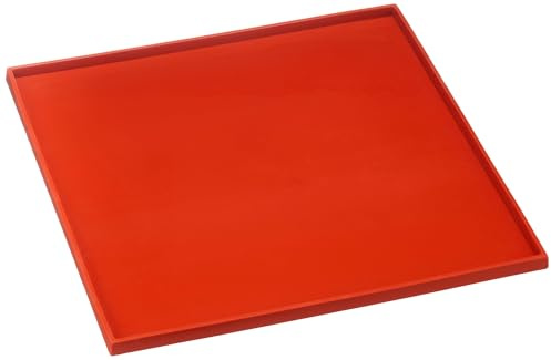 silikomart | Tapis en Silicone TAPIS ROULADE, 325 x 325 mm, h 10 mm | Antiadhésif, Lot de 3 Tapis à Pâtisserie, Made in Italy