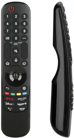 Magic Remote for LG TV, Remote Control Replacement, Universal for 2018-2025 Smart TV Models, with Voice and Pointer, OLED QNED NanoCell UHD TVs, MR18BA MR19BA MR20GA MR21GA MR22GA MR23GA MR24GA MR25GA
