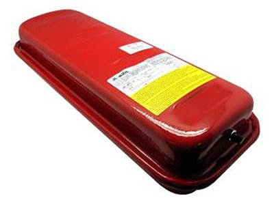 ELBI Mod. ERP RET-6 VASO DI ESPANSIONE PIATTO per Caldaie A MEMBRANA FISSA OMOLOGATO 6lt - 3bar - +90øC Rosso 1140601