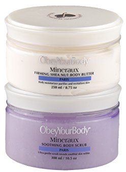 Obey Your Body Set 1 x Shea Body Butter und 1x Body Scrub Obeyyourbody Duft Paris
