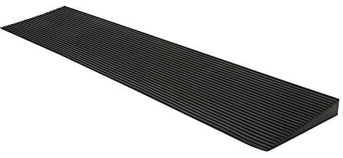 Rampe aus Gummi Auffahrrampe Bordsteinrampe Rollstuhlrampe Auffahrkeil Türschwellenrampe Schwellenrampe Auffahrhilfe Stufenrampe Höhe von 30 mm Kingpower