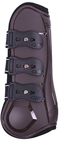 ARBO-INOX - Gamaschen - Airflow-Neoprenfutter - Schnellverschluß - anatomisch geformt (Full Warmblut, Braun)