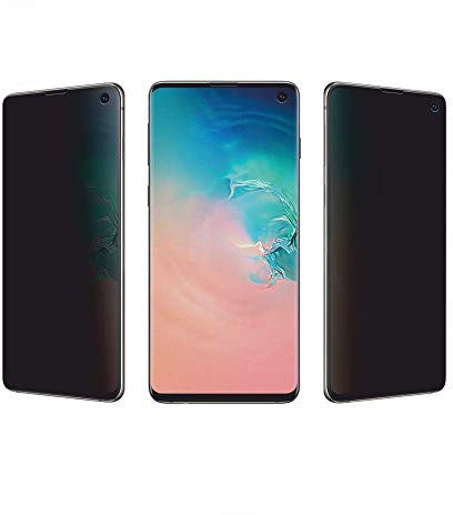 Arrivly Anti-Spähen Panzerfolie für Samsung Galaxy S10 Blickschutzfolie Privacy Screen Protector [Anti-Spy] TPU Film Blickschutz Folie Kratzfest Sichtschutzfolie [Kein Glas] (Galaxy S10)