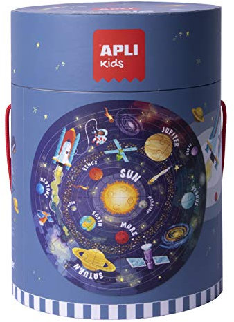 APLI Kids 18200 - Solar System cirkulärt pussel