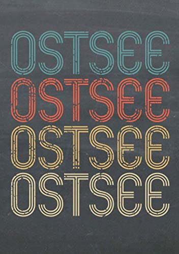 Ostsee Kalender 2021, Städte-Kalender im Buch-Format A5, Retro-Heimat-Kalender 2021: dein Terminplaner, Kalenderbuch, Wochenkalender und Notizkalender ... für alle Ostsee-Freunde, 1 Woche = 2 Seiten